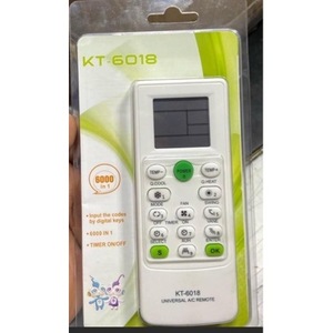 รีโมทคอนโทรลอเนกประสงค์ BUTT KT-6018 รุ่น 6000 in 1 พร้อมระบบตั้งเวลาเปิด-ปิดแบบดิจิตอล - Product Image 1