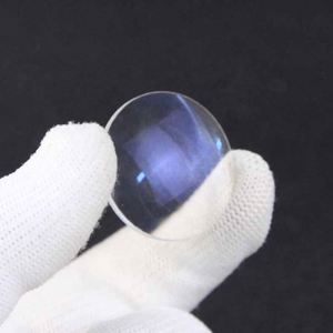 Diamètre 25.4mm FL 38mm/30mm/40mm/50mm/60mm/75mm/100mm/125mm15mm/175mm Verre de silice fondue JGS1 Plano Lentille convexe - Product Image 1