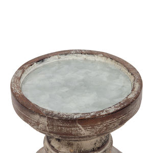 Candelabro Rústico Nórdico de Madera, Portavelas de Estilo Rústico Hecho a Mano, Decoración de Mesa de Madera - Product Image 5