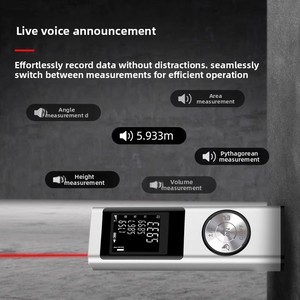 Medidor de Distancia Láser Infrarrojo Portátil Personalizado Transfronterizo de Alta Precisión para Medición de Áreas y Habitaciones Shaanxi - Product Image 4