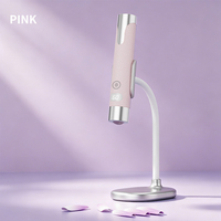 Lampe UV portable à induction AI pour ongles, avec support magnétique, patch adhésif et batterie intégrée pour le séchage des vernis