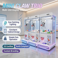 Distributeur automatique de mini-pinces à monnayeur compact avec LED RGB pour les petites entreprises et comptoirs de vente au détail - Vente en gros usine