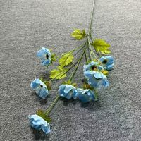 Fleurs en velours pour la décoration, mur de fleurs artificielles pour mariage, anémones artificielles pour la décoration d'événements