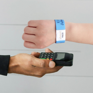 Pulsera Elástica de Tela de Poliéster con Logotipo Personalizado, Pulsera de Pago NFC con RFID para Eventos y Festivales - Product Image 3