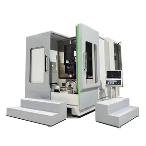 Metal için 5 eksenli hassas Cnc işleme makinesi dikey işleme merkezi Cnc 5 eksen frezeleme makine