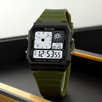 Reloj Deportivo SKMEI 2347 de Plástico para Hombre, Resistente al Agua 50M, con Cuenta Regresiva Digital, Reloj de Pulsera para Mujer, NUEVO 2024