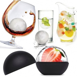 Fábrica al por mayor reutilizable molde de esfera de silicona personalizado pequeño cubo redondo fabricante de bolas de hielo para bebidas con logotipo - Product Image 6