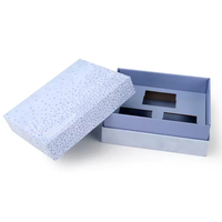 Boîtes d'emballage en papier de carton laminé mat brillant haut de gamme personnalisables pour fard à joues écologique élégant pour cadeau de soins de la peau