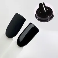 KODIES-Vernis à Ongles Gel Super Noir, Sans HEMA /TPO, Résine à Haute Teneur en Pigments, Marque Privée, Fournitures pour Ongles