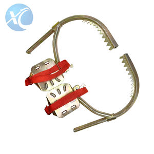 Pointes d'escalade d'arbre durables, équipement d'escalade réglable, chaussures d'escalade pour poteaux en <span class=keywords><strong>bois</strong></span>, grimpeur d'arbre - Product Image 1