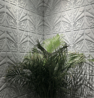 Panneau mural texturé en ciment décoratif moderne 3D pour salon et café, imperméable, facile à installer