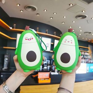 Avocado Thermos Cup 304 Stainless Steel Thermal Insulation For Children Students With Carrying Strap Gift - Product Image 1