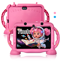 Nouvelle tablette éducative pour enfants 7 pouces Android 12 Quad Core avec processeur Wi-Fi 5G MTK antichoc de conception résistante aux chutes