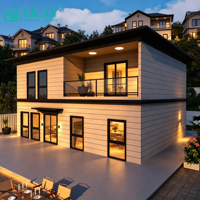 Maisons modulaires personnalisées AKAY, isolées, insonorisées, préfabriquées, petites maisons mobiles pour villas, complexes hôteliers, hôtels