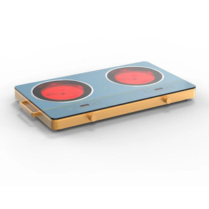 Table de cuisson électrique à brûleur unique 3000W 220V à commande tactile, économie d'énergie, pour usage hôtelier, plaque à induction, boîtier en acier inoxydable - Product Image 3