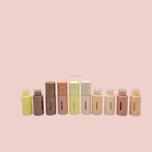 Đơn Giản 5Ml 7Ml Rỗng Vòng Glass Lip Gloss Container Lip Men Dung Lượng Nhỏ Lỏng Nền Tảng Chai Trang Điểm Với <span class=keywords><strong>Doe</strong></span> Chân - Product Image 2