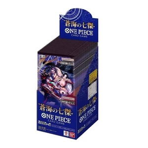 Vente en gros de cartes à collectionner authentiques OPCG TCG OP14 <span class=keywords><strong>Seven</strong></span> Heroes of the Blue Sea, boîte scellée d'origine japonaise, non ouverte - Product Image 2