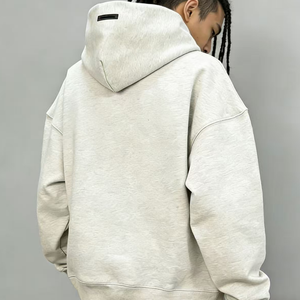 Conjunto de 2 Piezas con Sudadera con Capucha para Hombre, Precio de Fábrica, Camisa y Pantalones Cortos para Hombre, Talla Grande, Ropa Casual para Exteriores, Estilo Urbano, Simple, Liso, GOD - Product Image 3