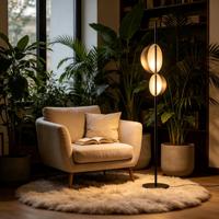 Lampadaire d'hôtel de style mi-siècle, nouveau design créatif, fantaisie et simple, pour chambre à coucher, salon, lecture