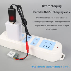 공장 리튬 폴리머 리튬 이온 180mAh lipo 세포 장난감 모형 비행기 비행기 3.7v <span class=keywords><strong>rc</strong></span> 헬리콥터 배터리 - Product Image 5