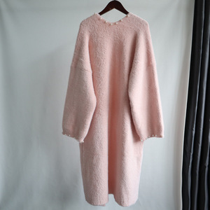 Nova Moda Outono Inverno Roupas De Malha Senhoras Maxi Longo Outono Roupas Casuais Cardigan Beading <span class=keywords><strong>Sweater</strong></span> Casacos Das Mulheres Jaqueta - Product Image 2