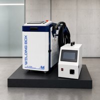 Machine de soudage au laser portative multifonction 1500W, machine de soudage au laser, de nettoyage et de découpe pour le travail des métaux