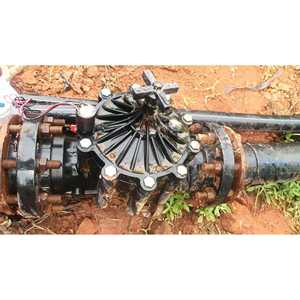 Controlador de Riego con Válvula Solenoide de 4 Pulgadas, Temporizador Digital, Sistema de Riego Automático para Jardín Exterior, Cuerpo de Plástico, Batería de 9V - Product Image 2