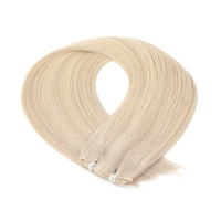 Extensions de cheveux humains XUCHANG HARMONY SD DD, cuticules alignées, Remy pur, noir, brun, blond, ombré, volume, trame invisible Genius Weft