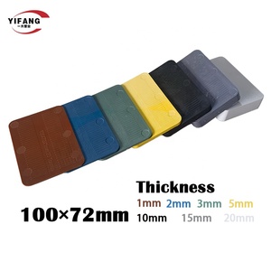 <span class=keywords><strong>Cale</strong></span> en <span class=keywords><strong>plastique</strong></span> sur mesure 100x72mm Mise à niveau pour panneaux préfabriqués Murs inclinables Emballeurs de construction Emballeurs de panneaux structurels pour toit - Product Image 4