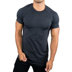 Camiseta Deportiva para Hombre, 95% Algodón, 5% Elastano, Dobladillo Curvo Redondeado, Corte Regular, Tejido Dobby Teñido en Hilo, Manga Corta, Ecológica, Activa - Product Image 2