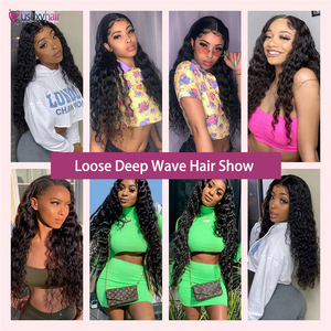 Parrucche di Capelli Umani Brasiliani Grezzi Non Lavorati, Senza Colla, con Frontale in Pizzo, 100% Naturali, dai Migliori Fornitori - Product Image 6