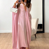 Abaya de Banquet de Luxe Élégant, Modeste, Gracieuse, Robe de Dubaï Saoudienne au Design Personnalisé pour Femmes Vêtements Musulmans Traditionnels