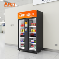 AFEN Nieuwe Stijl Onbemande Koelkast Snack Drank Vers Voedsel Slimme AI Automaat SDK Compressor Koeling Afstandsbediening