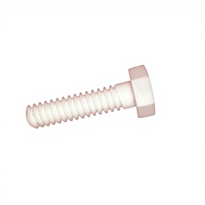 Vis en céramique d'alumine haute résistance de 1 à 45 mm de diamètre M10, céramique isolante résistante aux températures élevées et à l'usure - Product Image 4