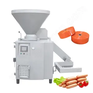 Automatic stainless steel vacuum sausage stuffer filler filling machine