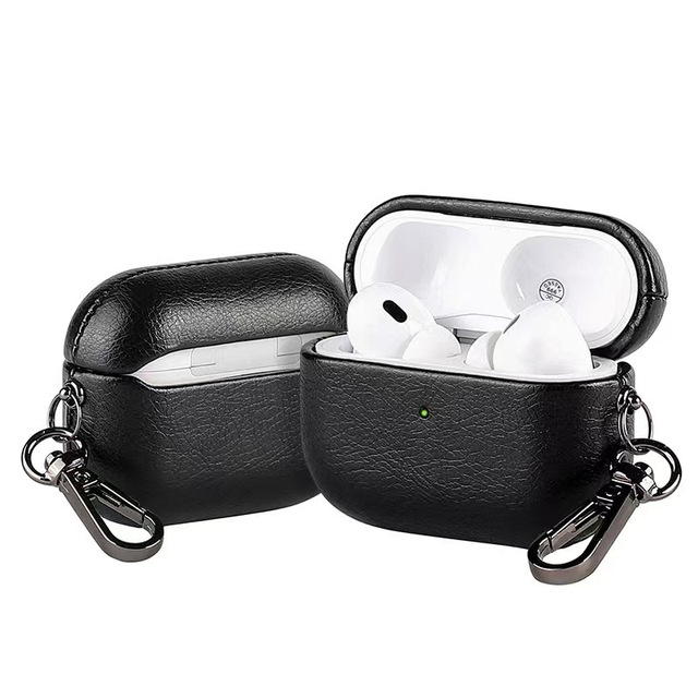New Arrival PU Leather Earphone Case for Airpods 4 Generation Leather Earphone Protective Cover for Apple Airpod Pro 1 2 3 4