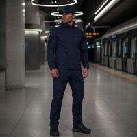 Tenue Tactique Expert Performance Furtive Prête pour la Ville GRS Recyclé DWR Extensible Poche Discrète Combinaison Tactique Logo Personnalisé OEM
