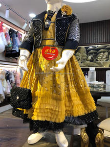 Vestido de algodón estampado con bolsa y gafas, vestido de bebé con monedero - Product Image 2