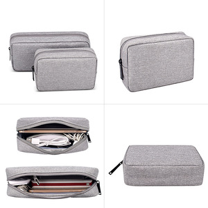 Borsa da Viaggio e Cosmetica in Nylon Personalizzabile con Logo, Chiusura a Cerniera, Ampio Organizer e Manico - Product Image 5