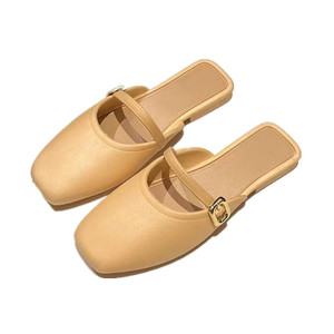 Sandales compensées moelleuses en PVC personnalisées tendance pour femmes, tongs à imprimé léopard antidérapantes et respirantes - Product Image 1