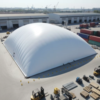 Dôme gonflable moderne à grande portée en membrane PVDF pour piscine, centre d'entraînement multisports (tennis, football) et entrepôt