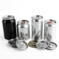 Vente en gros à faible MOQ : Bouteilles standard de 330 ml et 500 ml avec logo imprimé et couvercles en aluminium