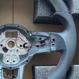 Volant de voiture en fibre de carbone LED à expédition rapide d'usine pour Volkswagen VW <span class=keywords><strong>Golf</strong></span> <span class=keywords><strong>5</strong></span> Mk5 GTI <span class=keywords><strong>R32</strong></span> Passat R GT B30 Jetta GLI MK6 - Product Image 3