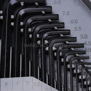 <span class=keywords><strong>Juego</strong></span> de <span class=keywords><strong>llaves</strong></span> hexagonales <span class=keywords><strong>Allen</strong></span> de color negro, 30 unidades, fabricado en China - Product Image 4