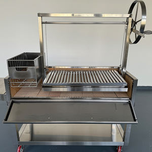 Barbecue en acier inoxydable, barbecue d'extérieur, style <span class=keywords><strong>argentin</strong></span>, parrilla argentine - Product Image 2