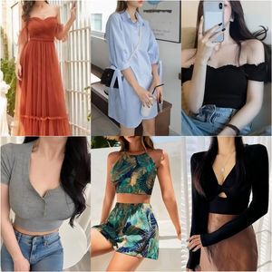 Liquidation 2023 : Vêtements pour femmes en gros – Robes décontractées, <span class=keywords><strong>T</strong></span>-shirts, emballage mixte, livraison aléatoire, stock de vêtements - Product Image 6