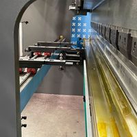 Presse plieuse hydraulique CNC WC67K-100T2500 pour le pliage et la façonnage de tôles métalliques