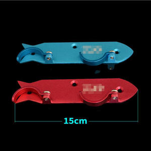 Support latéral en alliage d'aluminium pour boîte de pêche, accessoire de ligne de chargement polyvalent à dégagement rapide pour fournitures de pêche - Product Image 2