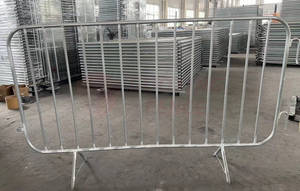 Dễ dàng cài đặt thép xách tay vuông crowed chướng ngại vật sân khấu kiểm soát đám đông rào cản cho buổi hòa nhạc để bán nhà máy bán hàng trực tiếp - Product Image 2