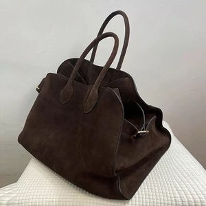Tote <b>Bag</b> for Women 2025 New Fall Winter Collection Luxury Suede Large Capacity Retro <b>Work</b> Tote Handbag Trendy Style - Product Image 3